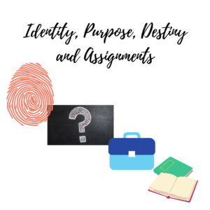 Identity, Purpose, Destiny, Assignment